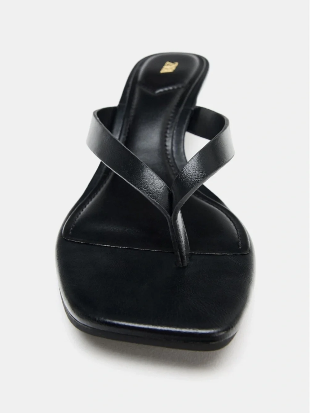 Zara Wedge Heel Thong Sandals - Picture 3 of 4